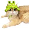 Cat Hat Pets Knitted Cosplay Hat Halloween Christmas Party Costume Headwear Dress-up Accessories for Puppy Cat Kitten