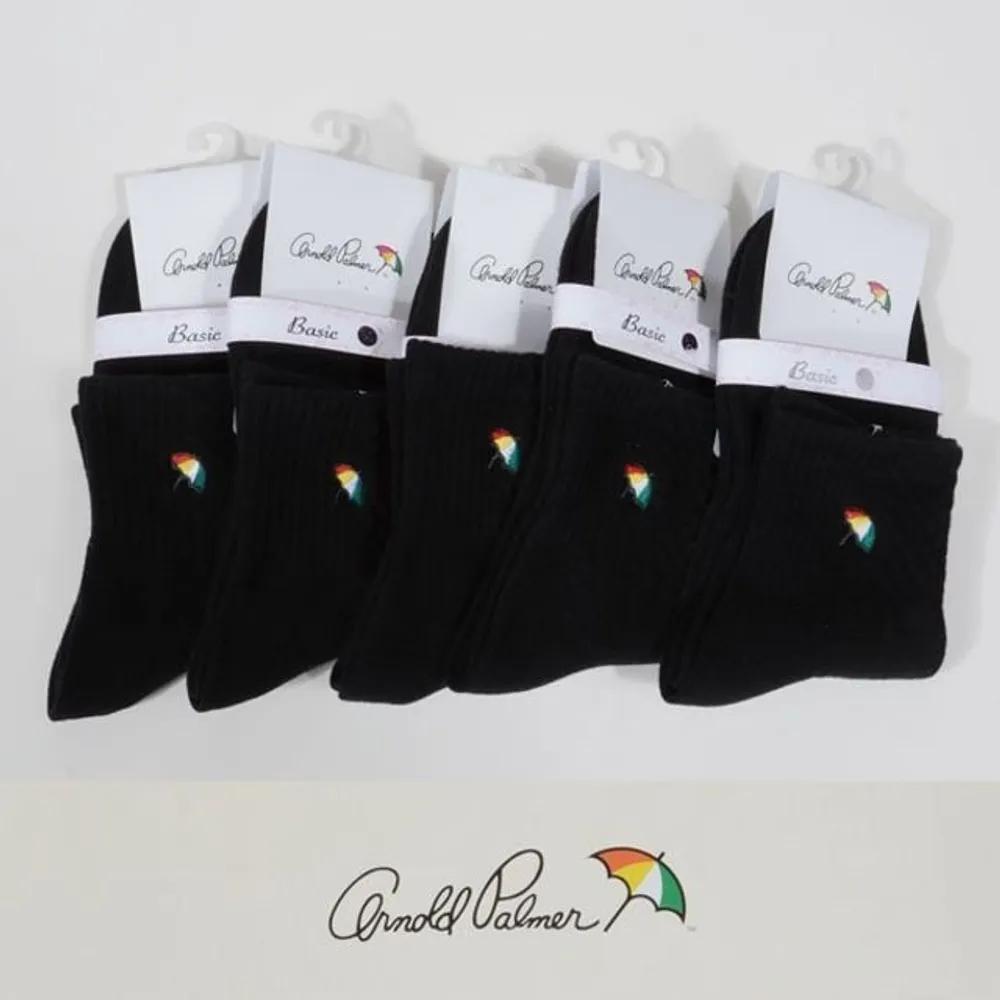 Arnold Palmer Ladies Logo Embroidered Plain Ankle Socks 24cm