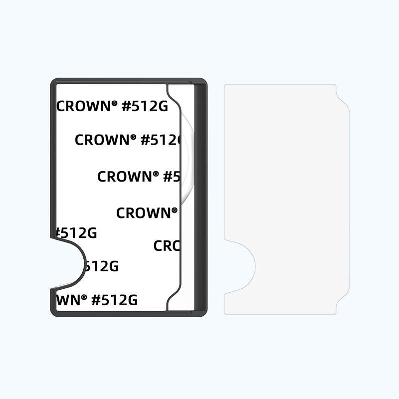 Applicable To Magsafe Magnetic Card Bag Side Push Groove Sticker Skin Aluminum Sheet Thermal Transfer Card Sleeve Thermal Sublimation Star Periphery