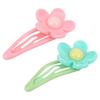 32pcs 3.5CM Size Pet Hair Clip Sunflower Shape Pet BB Clip Dog Hair Accessory  Dog Grooming