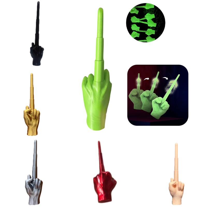 Finger Middle Retractable Sword Toy Abs 3d Gravity Children Stress Relief Gift
