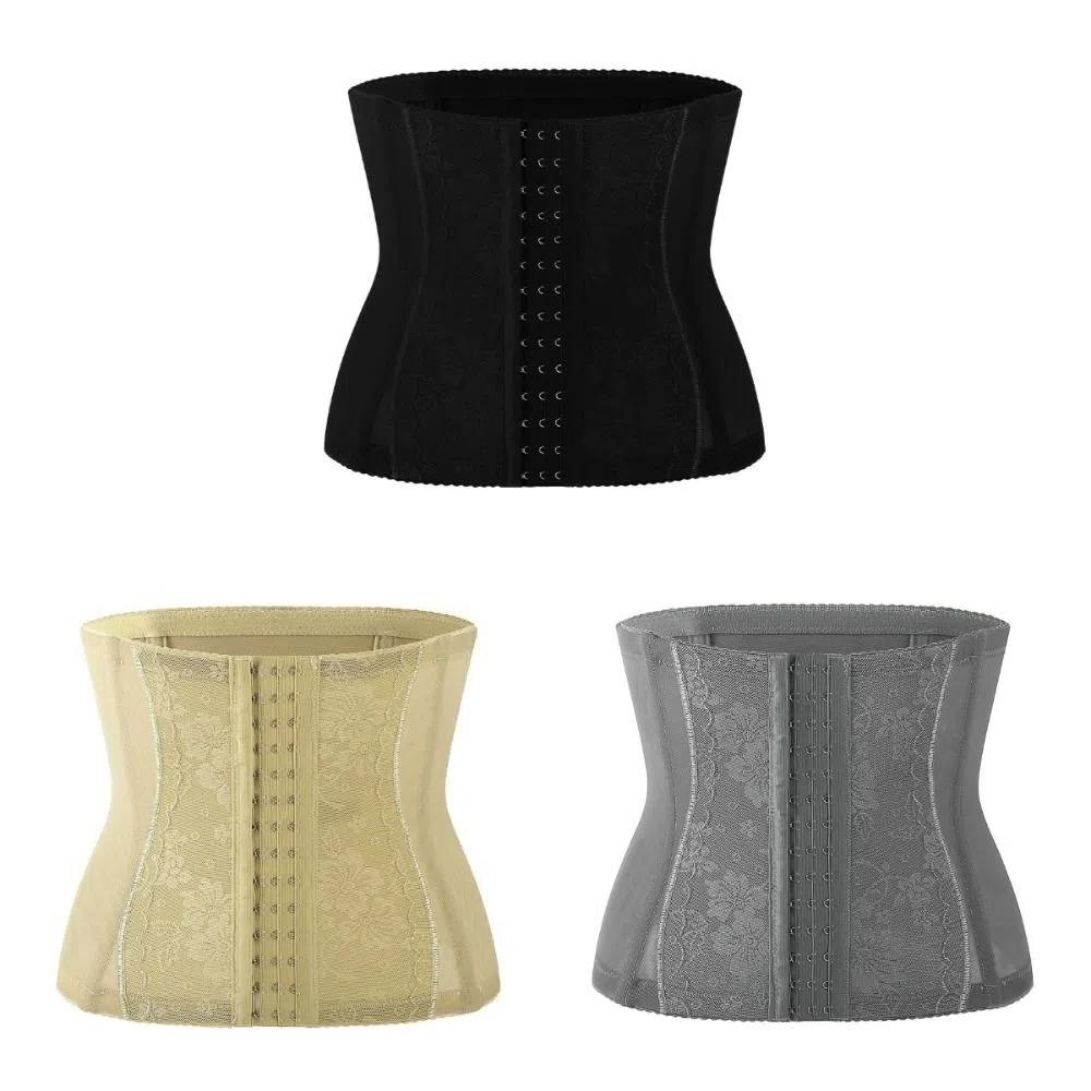 Abdominal Waist Trainer Belt Slimming Lace Flower Training Belt Girdle Body Shaper  Weight Loss