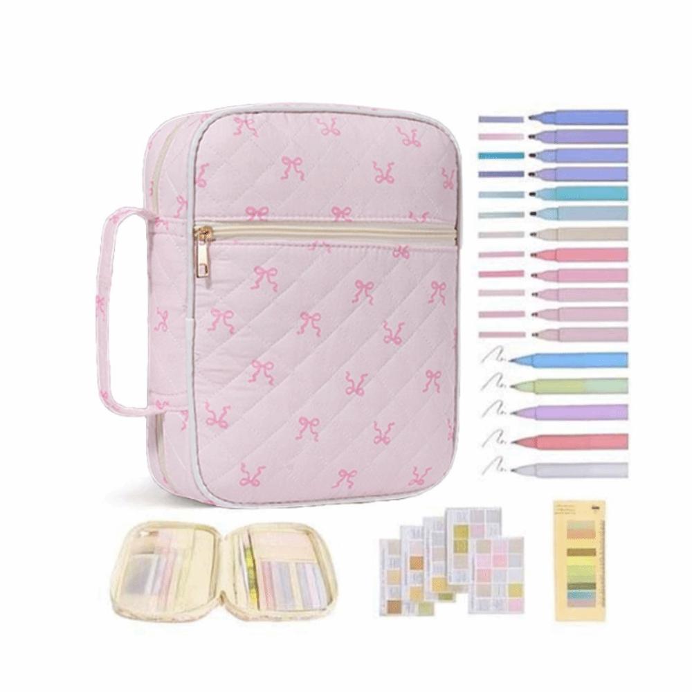 Zipper Pocket Bible Cover Bag Handle Storage Bags New Bible Cover Case  Church