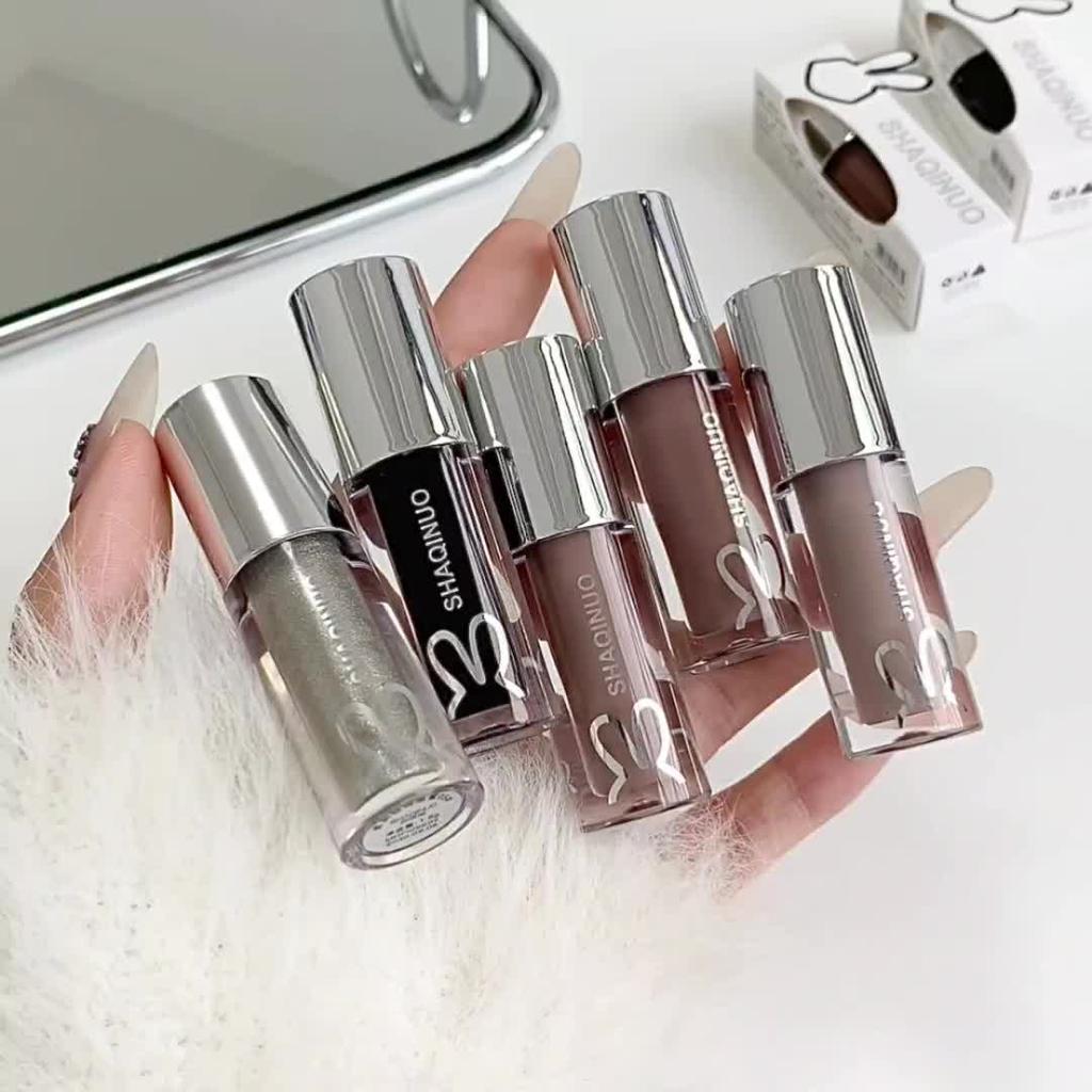 Soft and Lightweight Lip Gloss, Smoky Mirror Lip Glaze, Shimmering Glass Lip Gloss, Hydrating Watery Lip Gloss Lip Makeup Gift