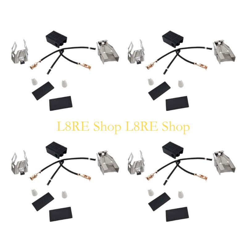 L8RE 4 Set Burners Receptacle Set Perfect for Home and Professional Kitchens Providing Stable and Effective