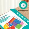Magnetic Magnetic Fraction Playbook Fraction Teaching Tool  For Elementary Education