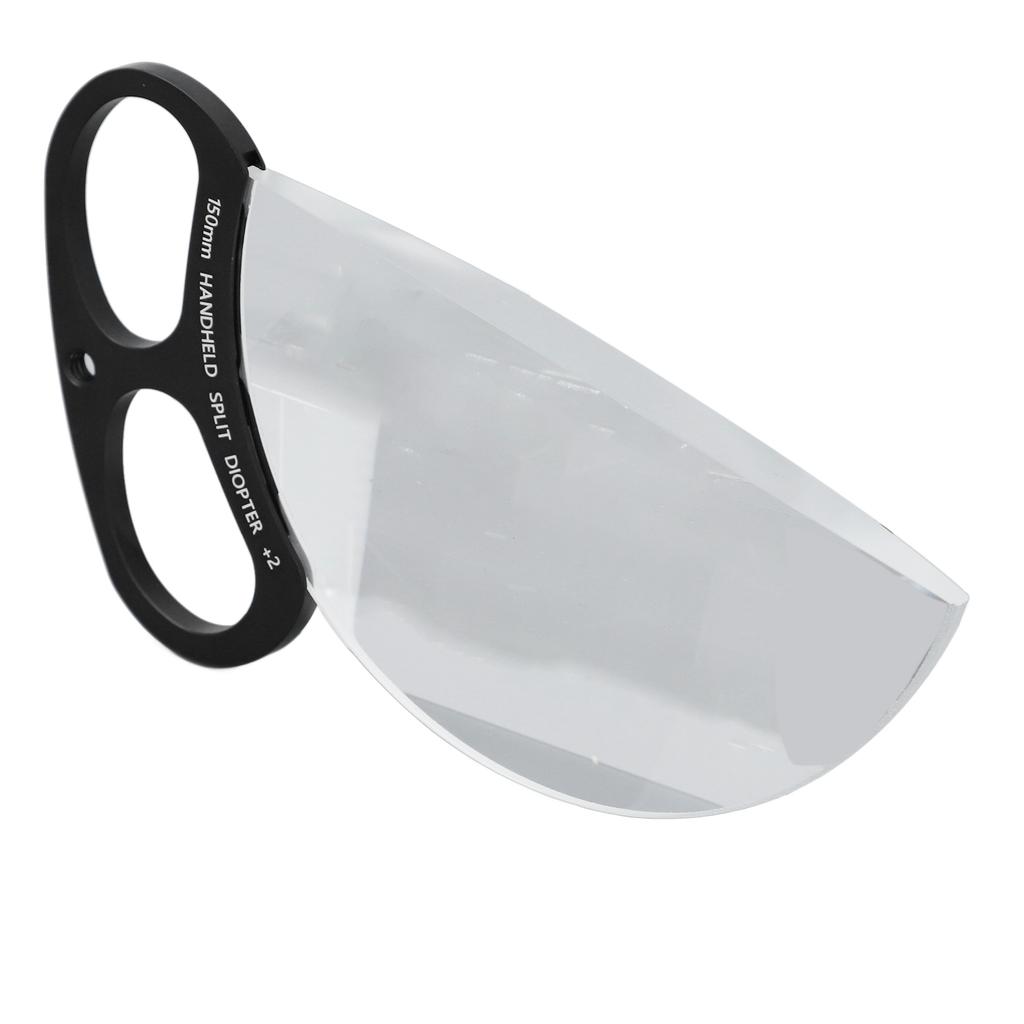 150mm 2 Degrees  Handheld Split Diopter Lens Filter Camera Photography Foreground Blur Film Prism Filter Accessories