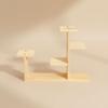 Stand Wood Wooden Tiered Plant Indoor Use Display Shelf for Living Room, Balcony