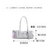 2026 casual niche bag feeling commuter leather portable shoulder underarm pillow bag