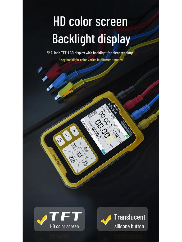 SG-004 Multifunction Signal Generator & Process Calibrator: 4-20mA Current, Voltage, Thermocouple, Resistance
