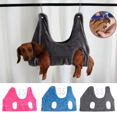 Pet Cat/Dog Grooming Hammock Helper Cat Grooming Thicken Hammocks Restraint Bag Nail Clip Trimming Bathing Bag