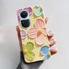 For OPPO Reno 10 5G CPH2531 Case Stylish Pattern Soft Silicone Phone Cases for Oppo Reno10 Pro Global 2023 CPH2525 Back Cover