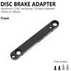 ATWEINA Road Bike Bicycle Disc Brake Aapter Flat Mount CNC Front Rear 180mm Disc Brake Rotor Adapter with Bolts Bicycle Parts