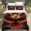 3D Phoenix Printed Bedding Sets Exquisite Bed Supplies Set Duvet Cover Bed Comforter Set Bedding Set Luxury Birthday Gift