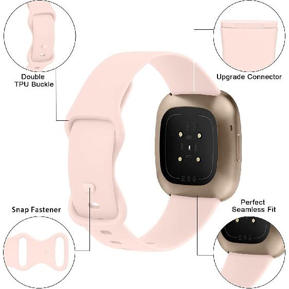 Compatible for IOWODO R30 Pro Smart Watch Band, Lamshaw 20mm Quick Release Classic Soft Silicone Sports Strap for Women, Man Compatible with IOWODO