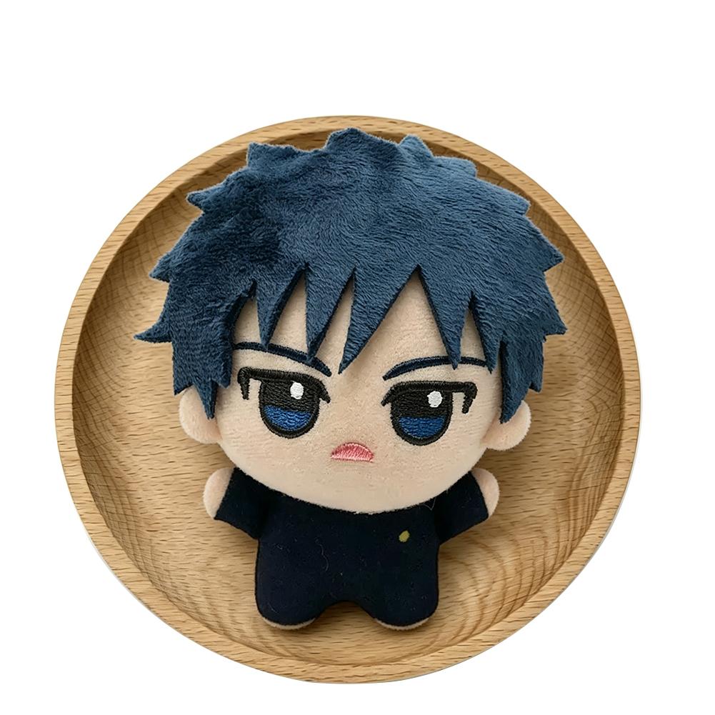 Anime JJK Plush Toy Fushiguro Megumi Ryomen Sukuna Figure Cotton Doll Itadori Yuji Plush Toy Naoya Zenin Plushies Keychains Gift