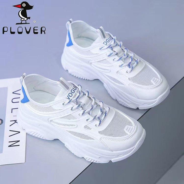 

Новая корейская версия платформа папины кроссовки женские 2025 четыре сезона ins трендовые дышащие сетчатые кроссовки женская обувь женская 40 синий