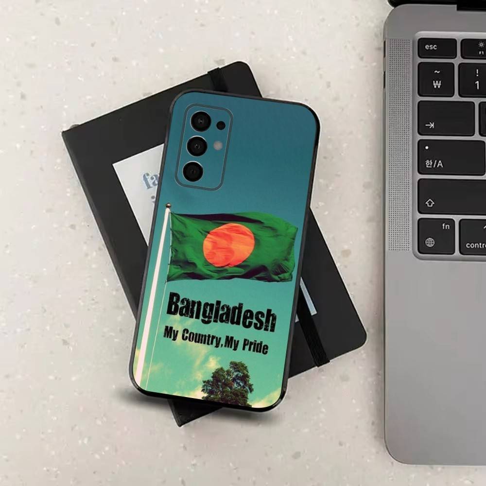 Flag Bangladesh Art Phone Case For Samsung Galaxy A73,31,8,9,53,32,72,41,J7,52,71,22,Note Soft Black Silicone Cover SamsungA72