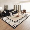 French Antique Carpet Living Room Sand Coffee Table Blanket Light Luxury Premium Bedroom Bedside Floor Mat Non-Slip And Anti-Fouling Floor Mat