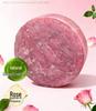 Cedarwood & Rose Essential Oil Shampoo Bar - Deep Cleansing Handmade Soap with Camellia & Soapberry Herbs