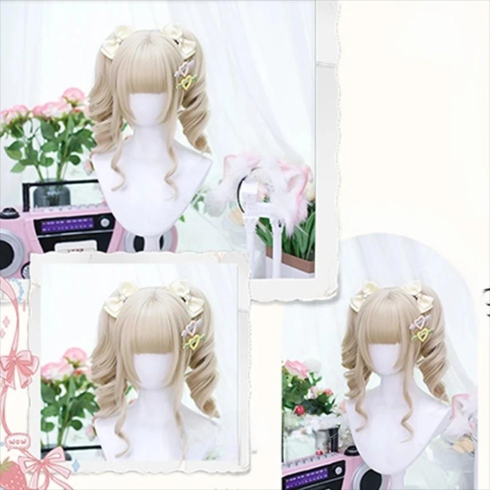 Princess Cut Synthetic Wigs With Bangs Harajuku Short Cosplay Lolita Hair  Carnival