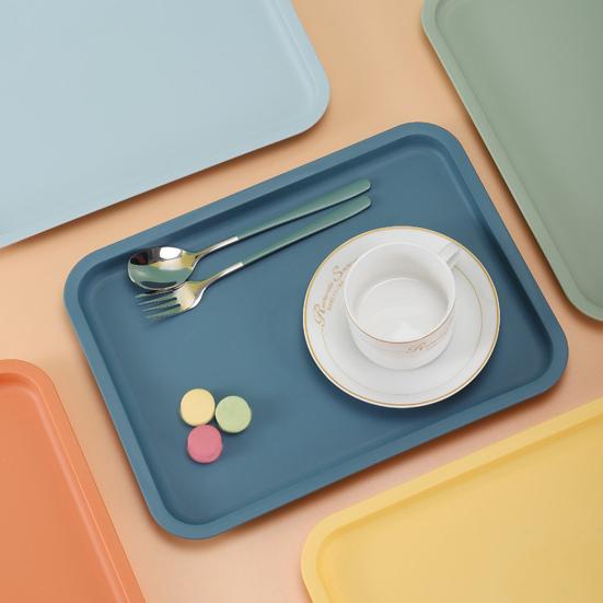 Fruchtaufbewahrungsstil Tablett Nordisch Packung Lebensmittel Rechteckige Aufbewahrungsplatte für Wohnzimmer