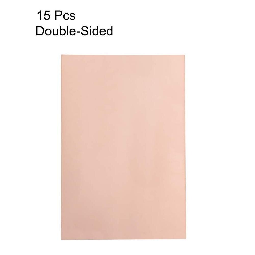 Double Sided Copper Clad Laminate PCB Circuit Board 39 mil 4X6 10pcs Double Sided Copper Clad Laminate PCB Circuit Board 39 mil 4X6 10pcs