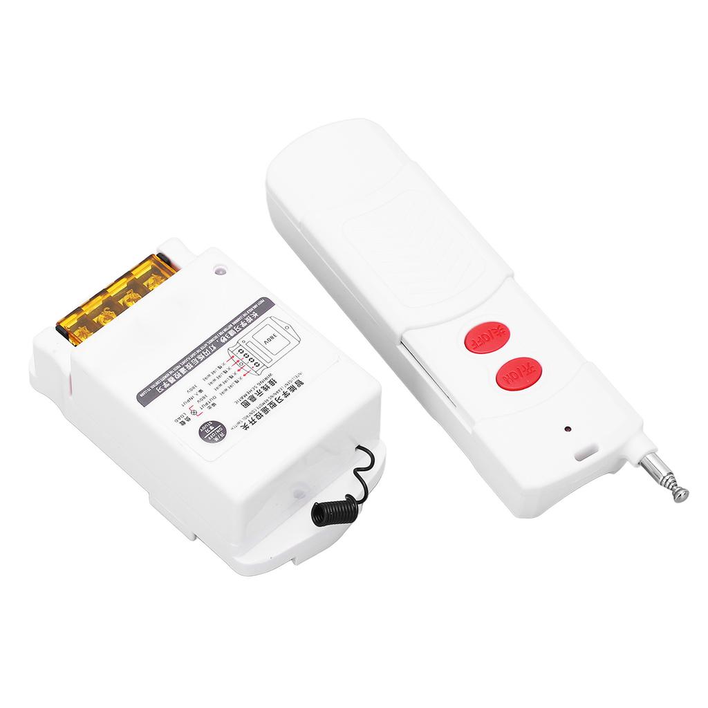 Smart RF Remote Control Switch Multifunctional Wireless Switch for Alarm and Water Pump AC 380V