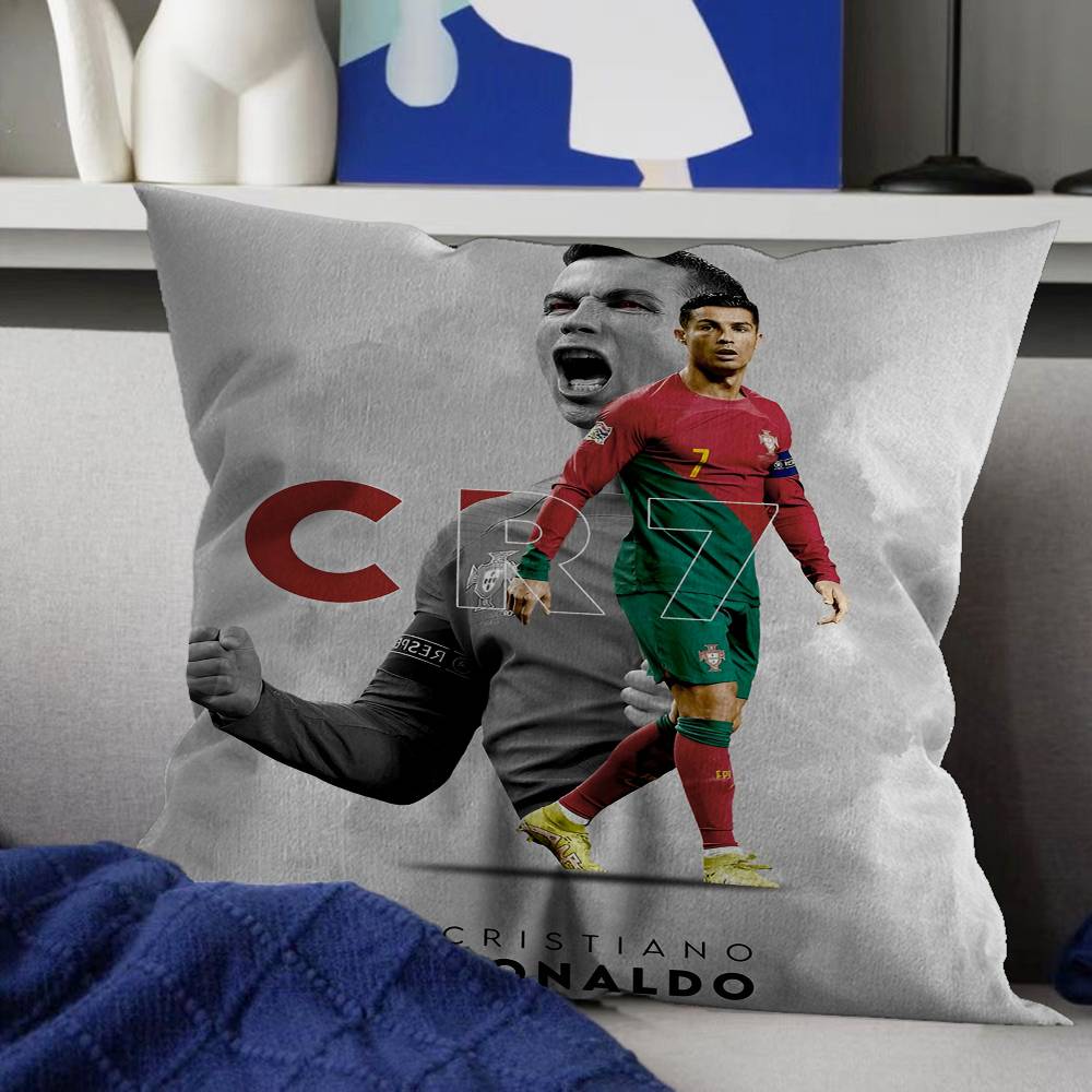 C-Cristiano R-Ronaldo CR7 Personalisierter Kissenbezug Kinderzimmer Wilde Party Deko Kissenbezug Kind Geburtstagsparty Geschenk