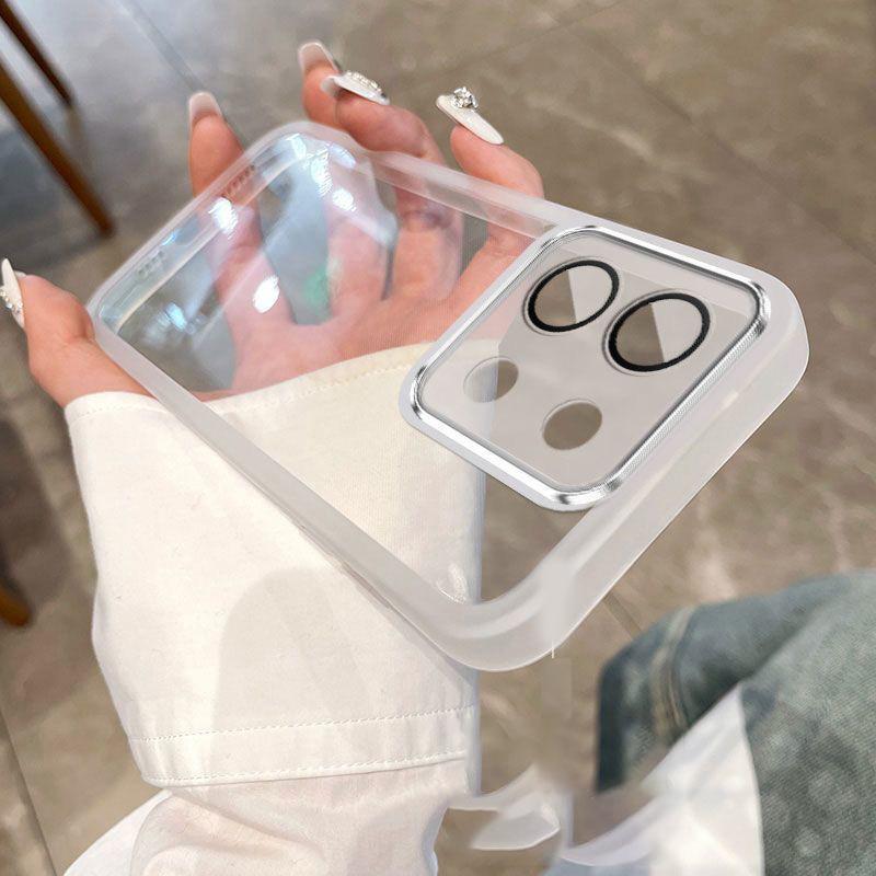 EUCAGR Phone Case For Xiaomi Poco X8 Pro Max Shookproof Plating Silicone back cover For Xiaomi Poco X8ProMax With lens Protector