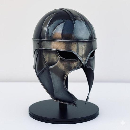 

Средневековый шлем викинга, Реплика доспехов скандинавского воина, Ручной работы, Сталь 18 калибра, Нордический шлем для LARP, SCA, Косплея, Исторических реконструкций