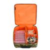 Handheld Fishing Reel Bag Double   Fishing Tackle   Box Polyester Large Capacity Carry Bag with   Dividers