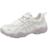 Mesh Breathable Leather German Training Shoes Women's New Versatile Casual Soft Sole Long Standing Not Tired Feet Sports Shoes Thin