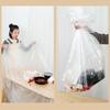 10PCS Transparent Disposable Tablecloth Thicken Waterproof Dustproof Furniture Cover High Temperature Resistance Anti Puncture