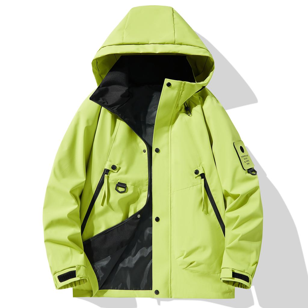 Jacke Herren Frühling und Herbst Outdoor Locker Wasserdichte Jacke