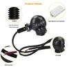 2Pcs Motorcycle Led Skull Shape Waterproof Turn Light Auxiliary Headlights Scooter Driving For Racer Spotlight
