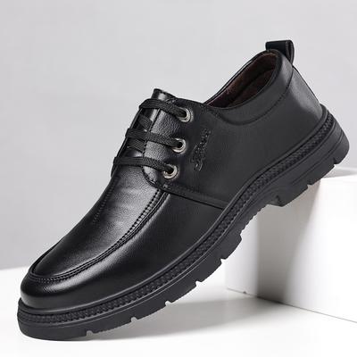 Ανδρικά Βρετανικά Casual Δερμάτινα Παπούτσια Περιπάτου με Κορδόνια Ανδρικά Επαγγελματικά Casual Δερμάτινα Παπούτσια Ανδρικά Μόδα Αναπνεύσιμα Άνετα Παπούτσια