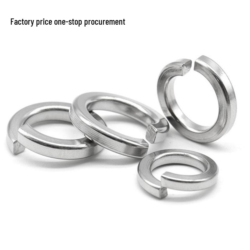 316 Stainless Steel Spring Washers, M1.6-M30, GB93, Bulk Pack