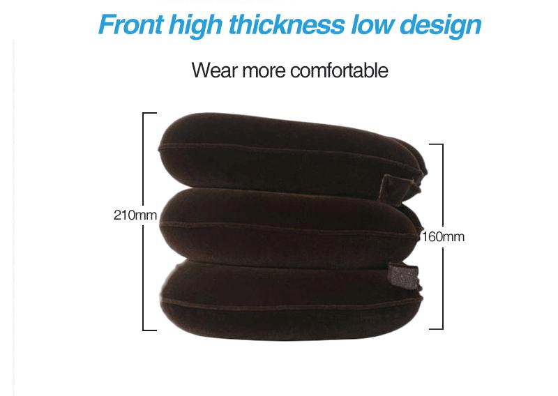 Portable Inflatable Cervical Traction Device for Travel, Home Use, Neck Stretching, Protection, Brace, Health, and Anti-Hunchback Support