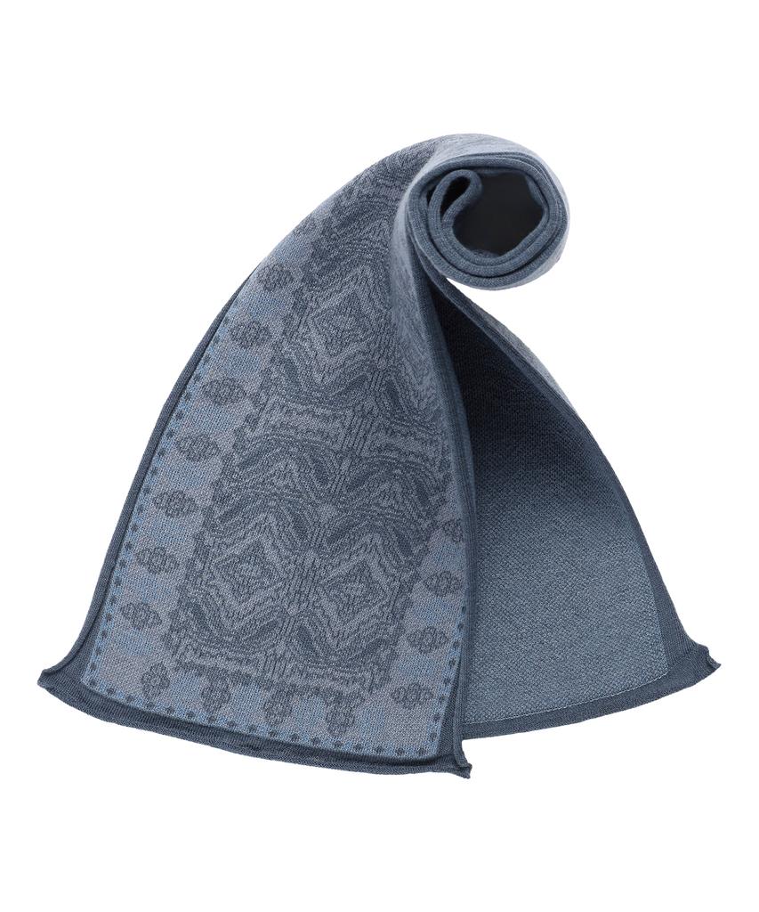 THEVINYLHOUSE Paisley Muffler Blue