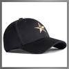 Hat Cap Star Pattern English Logo Casual Climbing Walking Men Women CAP566 [Buzz Selection] (Silver)
