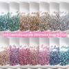 4mm Fantasy Square Hole Watermelon Glass Beads for DIY Necklace & Bracelet