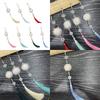 Vintage Chinese Hanfu Pendant Traditional Tassels Waist Pendant Imitation Jade Fashionable Jewelry for Celebrations