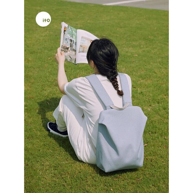 ITO Lightweight Water-Resistant Business Travel Backpack 12L