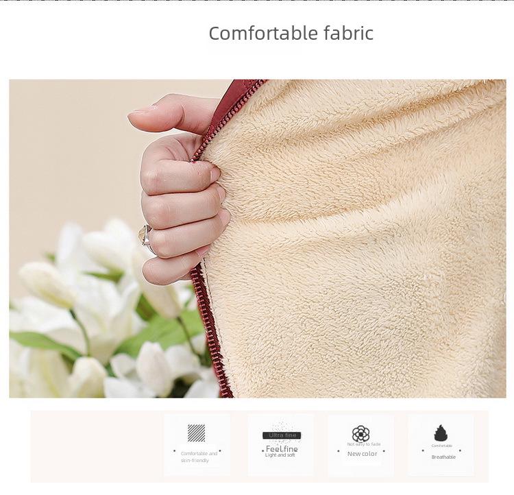 Stylish Autumn/Winter Cotton Jacket for 40-50-Year-Old Women