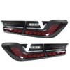 GTS LED Style LED Tail Lights Dynamic Turn Signal for 3 Series G20 M3 G80 2019 to 2023 Black Red