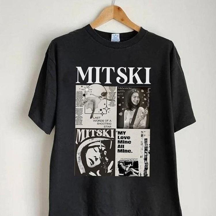 Retro Mitski "Last Words Of A Shooting Star" Album Unisex T-Shirt S-5XL