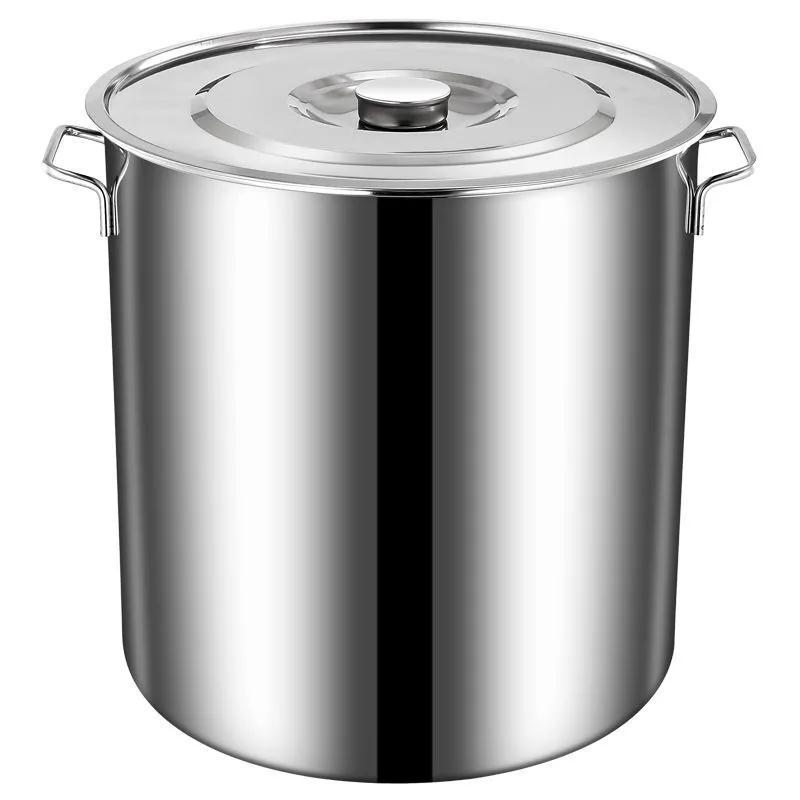 Nerezový indukční hrnec na polévku s kompozitním dnem