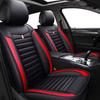 Set di 2 coprisedili universali per auto, coprisedili anteriori e posteriori in pelle, coprisedili per auto, tappetino protettivo, accessori per auto 4 stagioni