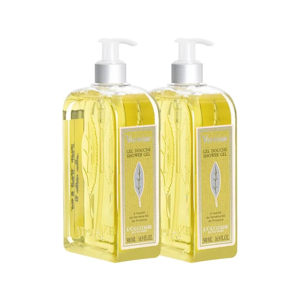 L OCCITANE Verbena Shower Gel 500ml x2
